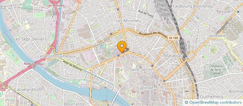localisation de l'entreprise JASMIN SERVICES à TOULOUSE