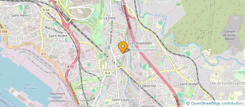 localisation de l'entreprise JASMINE à MARSEILLE