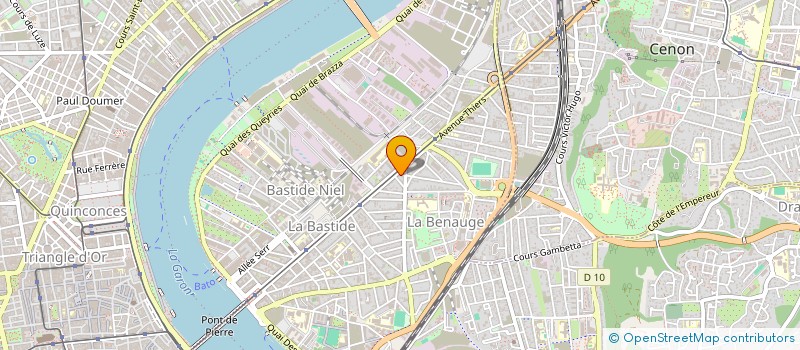 localisation de l'entreprise JASMINE  BORDEAUX