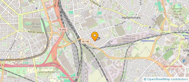 localisation de l'entreprise JASMINE à LILLE