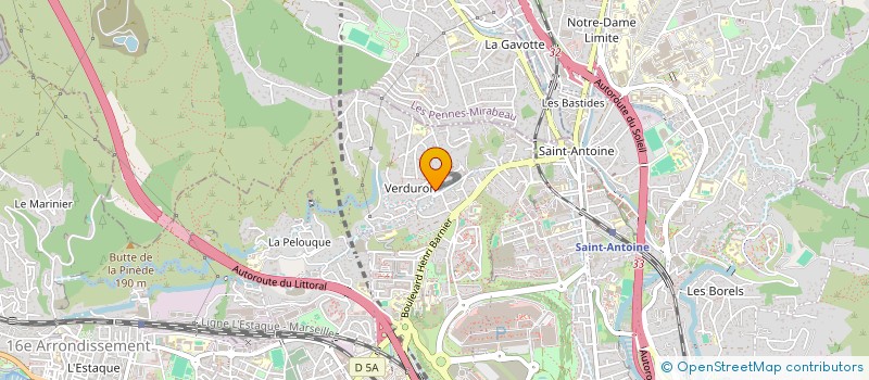 localisation de l'entreprise JASMINE à MARSEILLE