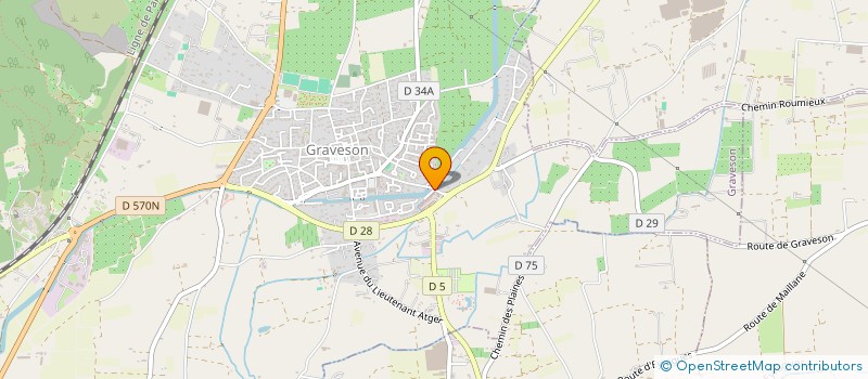 localisation de l'entreprise JASMINE  GRAVESON