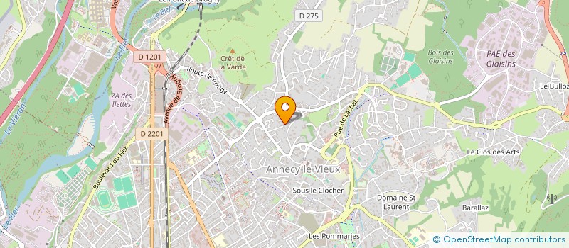 localisation de l'entreprise JASMINE NEGADI CONSULTING à ANNECY