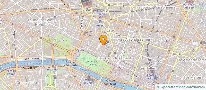 localisation de l'entreprise JASMINFRA II  PARIS