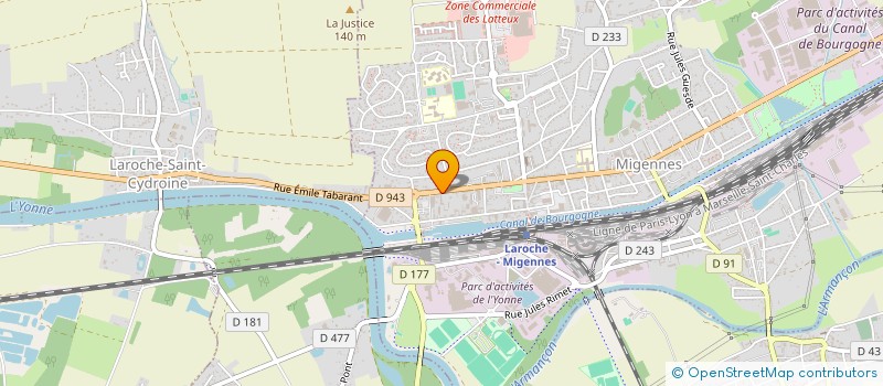 localisation de l'entreprise JASMMA à MIGENNES