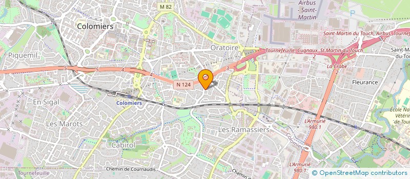 localisation de l'entreprise JASNA YOGA à COLOMIERS