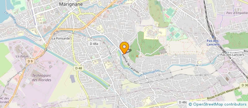localisation de l'entreprise JASNO SHUTTERS  MARIGNANE