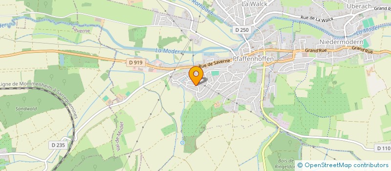 localisation de l'entreprise JASOMALI  VAL-DE-MODER