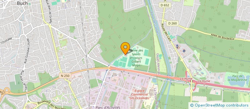 localisation de l'entreprise JASON à LA TESTE-DE-BUCH