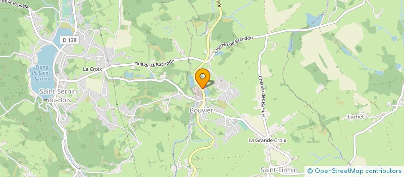 localisation de l'entreprise JASON à SAINT-FIRMIN