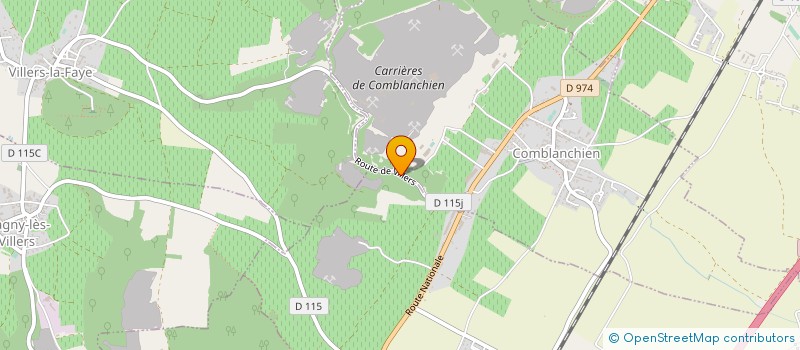 localisation de l'entreprise JASON INDUSTRIES à VILLERS-LA-FAYE
