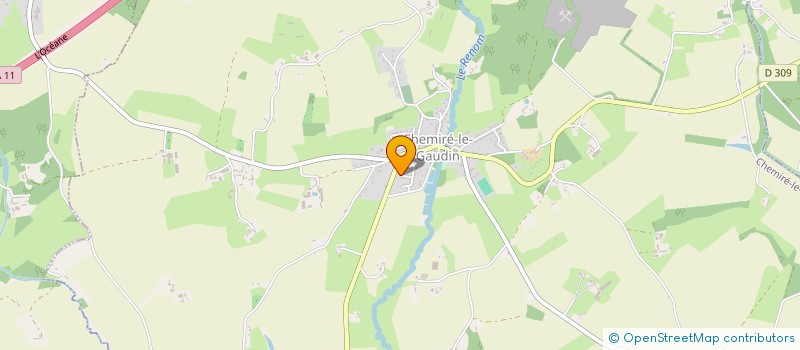 localisation de l'entreprise JASON'S PANTRY  CHEMIRE-LE-GAUDIN