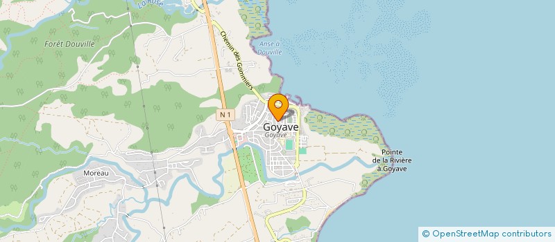 localisation de l'entreprise JASOR INVEST à GOYAVE