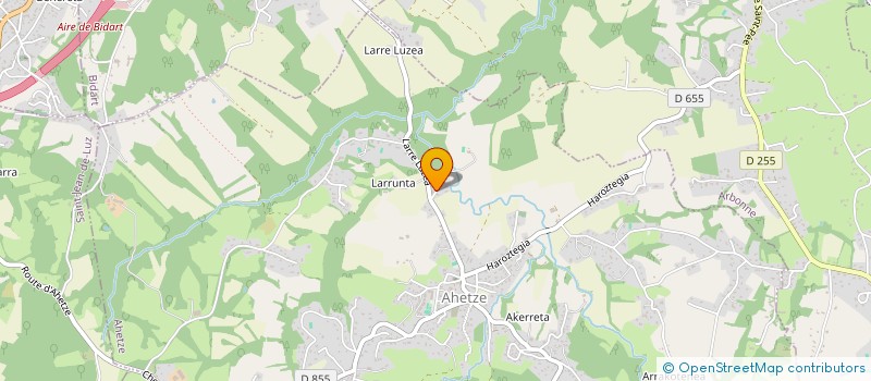 localisation de l'entreprise JASPA 68  AHETZE