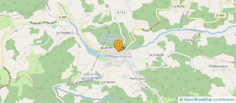 localisation de l'entreprise JASPLAM  YZERON