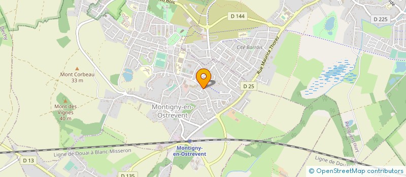 localisation de l'entreprise JASSAN à MONTIGNY-EN-OSTREVENT