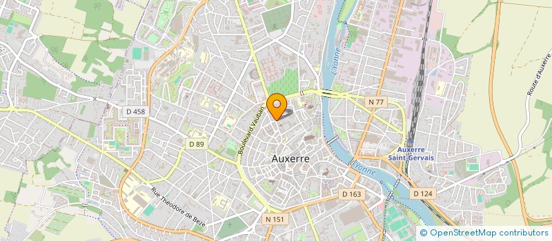 localisation de l'entreprise JASSER à AUXERRE