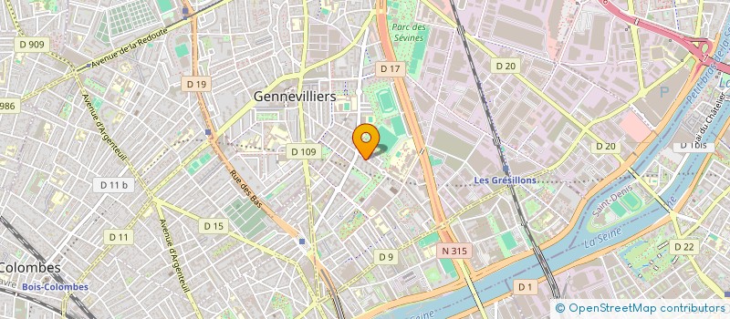 localisation de l'entreprise JASTEM CONSEIL  GENNEVILLIERS