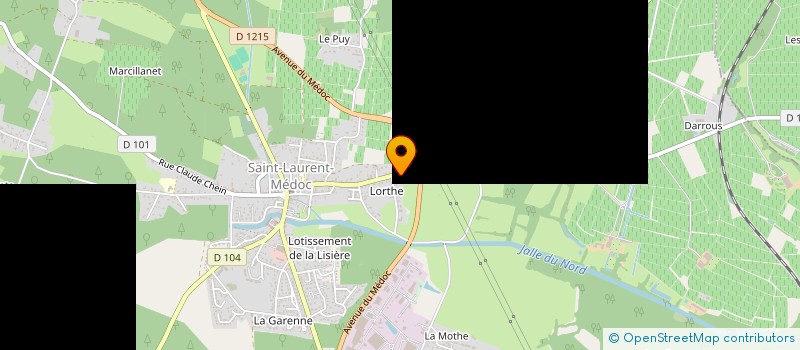 localisation de l'entreprise JASTRID  SAINT-LAURENT-MEDOC