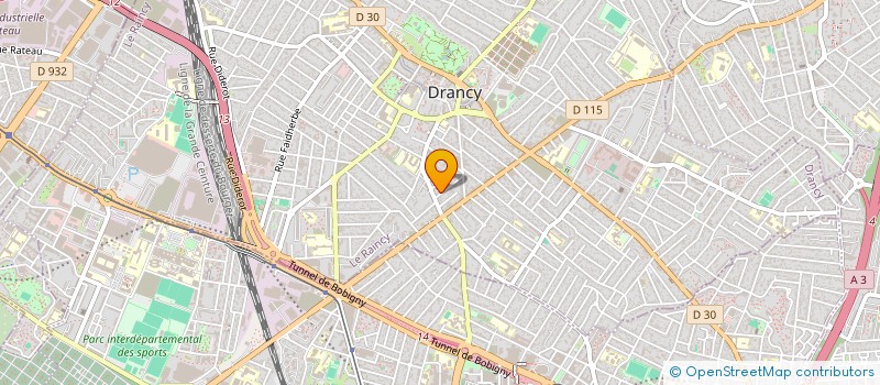 localisation de l'entreprise JASVIR à DRANCY