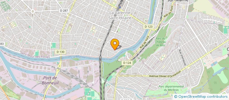 localisation de l'entreprise JASY à SAINT-MAUR-DES-FOSSES