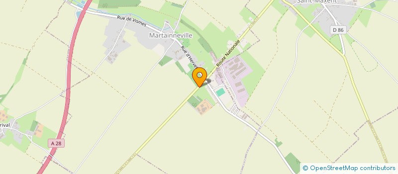 localisation de l'entreprise JAT  MARTAINNEVILLE