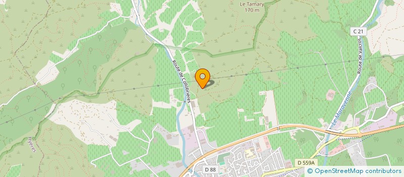 localisation de l'entreprise JAT2  LA LONDE-LES-MAURES