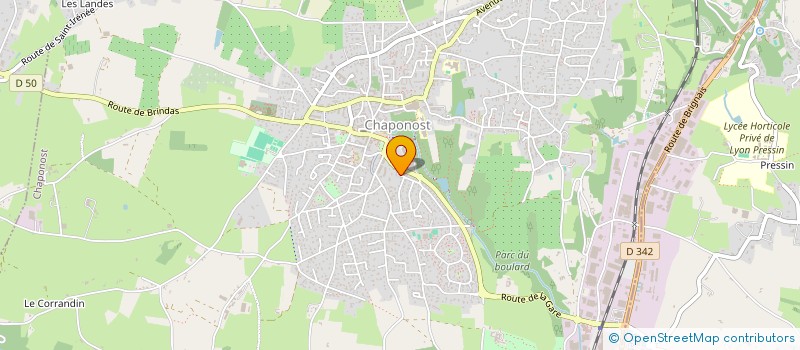 localisation de l'entreprise JAT2M  CHAPONOST