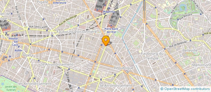 localisation de l'entreprise JATA FRANCE à PARIS