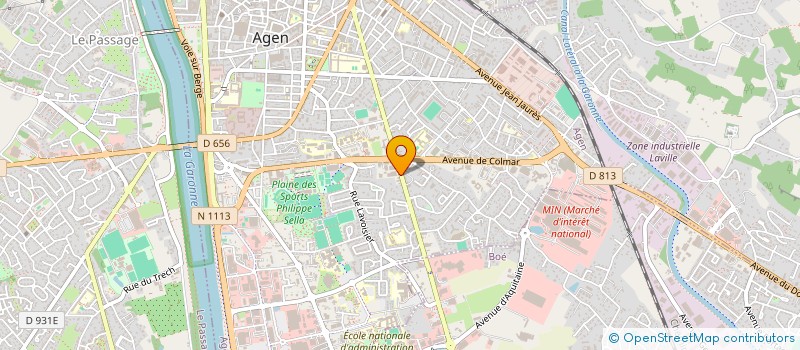 localisation de l'entreprise JATI'MARKET AGEN à AGEN