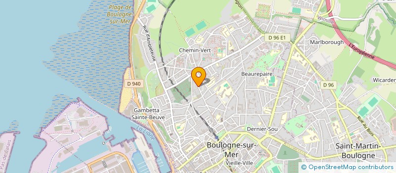 localisation de l'entreprise JATMG  BOULOGNE-SUR-MER