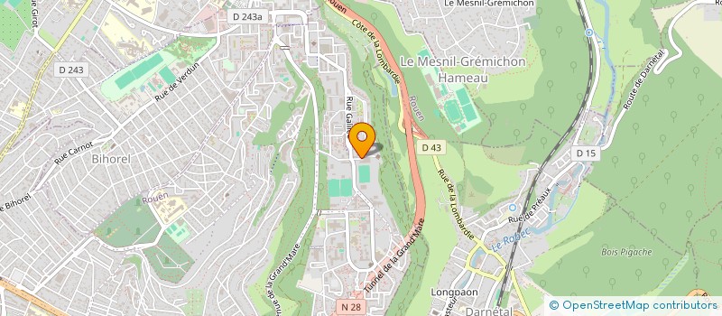 localisation de l'entreprise JATT BAT à ROUEN