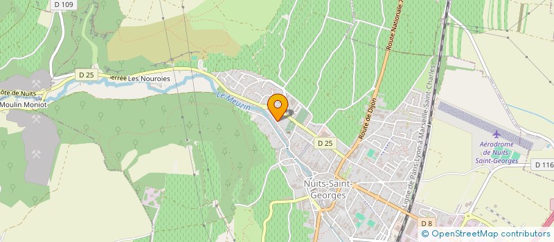 localisation de l'entreprise JATU à NUITS-SAINT-GEORGES