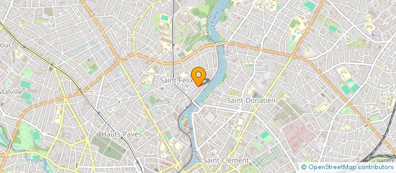 localisation de l'entreprise JAUBAR à NANTES