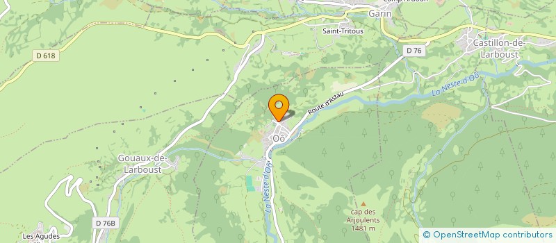 localisation de l'entreprise JAUBERT DE MACEDO  OO