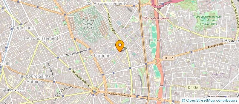 localisation de l'entreprise JAUBERT ET MAITRE ARCHITECTES  PARIS