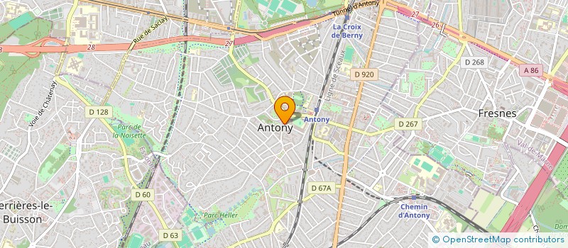 localisation de l'entreprise JAUBERTIE INVESTISSEMENTS à ANTONY