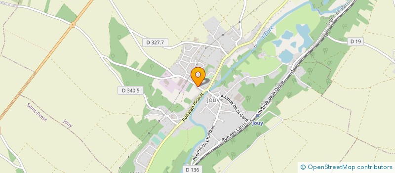 localisation de l'entreprise JAUCELIN ET CIE à JOUY