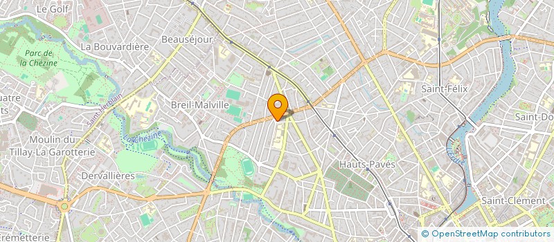 localisation de l'entreprise JAUD INVEST  NANTES