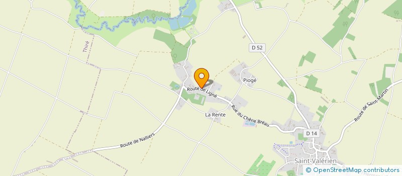 localisation de l'entreprise JAUD PAUL ET ANNE-MARIE à SAINT-VALERIEN