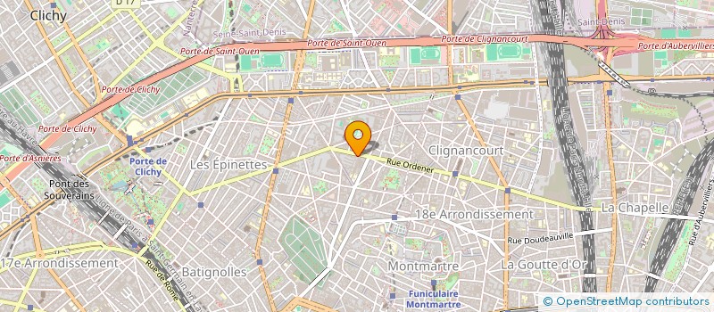 localisation de l'entreprise JAUDE  PARIS