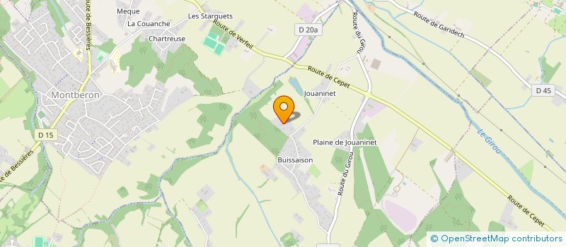 localisation de l'entreprise JAUDITIMMO-D.D.P.E  LAPEYROUSE-FOSSAT