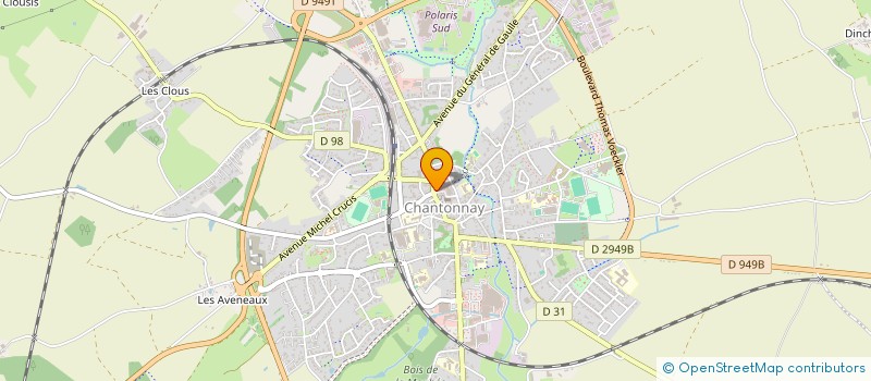 localisation de l'entreprise JAUDO GYM  LA JAUDONNIERE