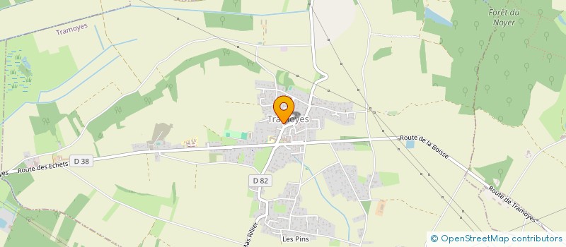 localisation de l'entreprise JAUDON-AZAIS  TRAMOYES