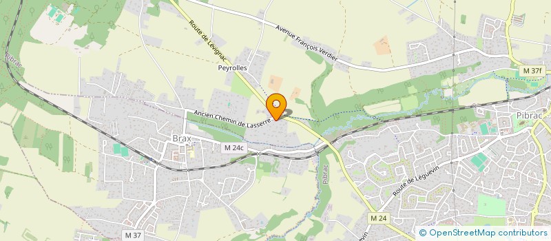 localisation de l'entreprise JAUDON REMONDET  PIBRAC