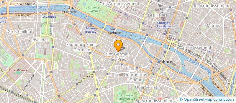 localisation de l'entreprise JAUDREL  PARIS