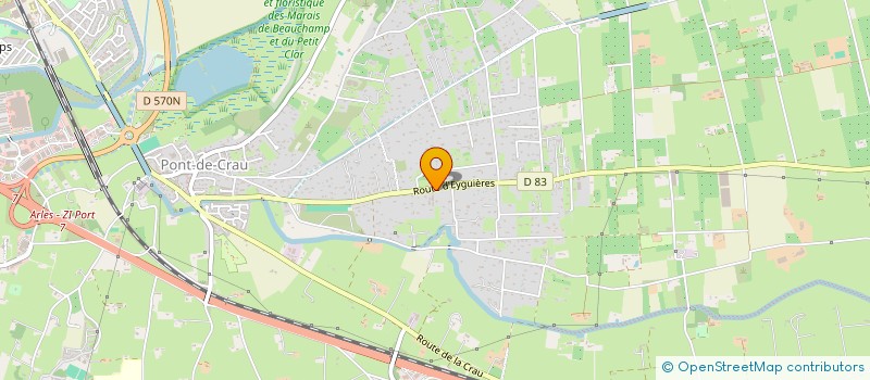 localisation de l'entreprise JAUFFRET à ARLES