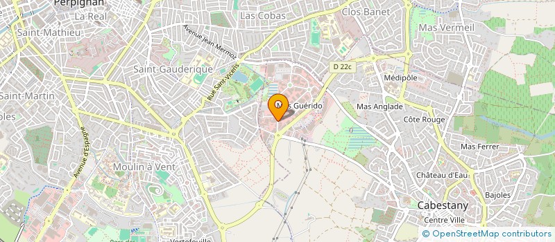 localisation de l'entreprise JAUFFRET DEMENAGEMENTS à CABESTANY