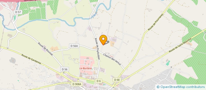 localisation de l'entreprise JAUFFRET ENTREPRISE à TRETS