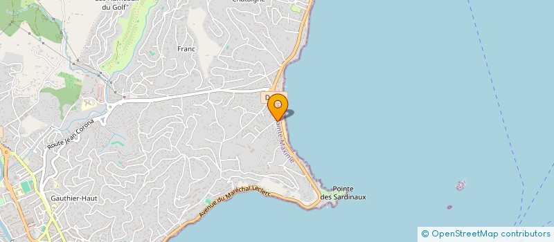 localisation de l'entreprise JAULENT à SAINTE-MAXIME